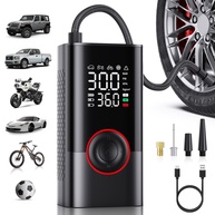Compressor de Ar Portátil PumpX: Inflador de Pneu Sem Fio 150PSI com Medidor Digital e Desligamento Automático - imagem 1