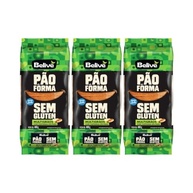 Kit com 3 Pacotes de Pão de Forma Multigrãos sem Glúten de 400g cada - Belive - imagem 2