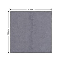 Pacote com 20 Panos de Microfibra Ultra Macios 28x28cm - Absorventes e Sem Fiapos para Carro e Casa - imagem 3