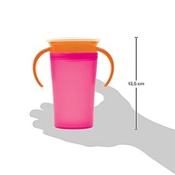Copo de Treinamento 360º Rosa Buba - Sem Vazamentos, Livre de BPA - imagem 3