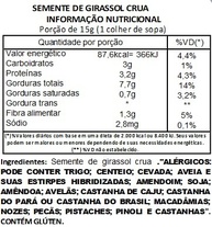 Semente De Girassol Crua sem Casca Viva Salute - 500g - imagem 3