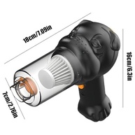 Mini Aspirador Portátil 4 em 1 YT-M2041: Limpeza Completa e Sem Fio com Design Bulldog! - imagem 4