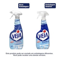 Vidrex Veja Limpa Vidros Spray Tradicional 500ml - Brilho e Limpeza Profunda Sem Resíduos - imagem 4