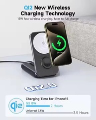 Power Bank 3 em 1: Carregue Rápido e Sem Fio! - imagem 4