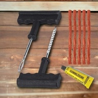 Kit Reparo Borracheiro Profissional para Pneus Sem Câmara - Carro e Moto - imagem 4