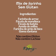 Mix de Farinha Especial SEM GLÚTEN - 500g | Kippys Natural - imagem 3