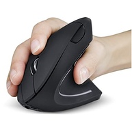 MOUSE SEM FIO RECARREGÁVEL 2.4 GHZ VERTICAL ERGONÔMICO ORTOPÉDICO POWER FIT 1600 DPI PRETO USB - PM300 - VINIK - imagem 2