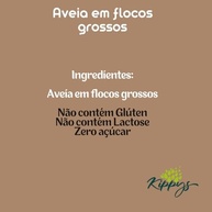 Aveia em Flocos grossos - SEM GLÚTEN - livre de contaminação cruzada - 500g - imagem 3