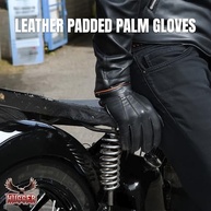 Luvas de motocicleta Hugger pretas sem forro, resistentes ao frio/vento, Preto, Extra-Large - imagem 5
