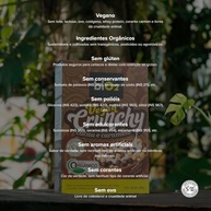 Cereal Matinal Orgânico biO2 Vegan Crunchy Cacau e Caramelo 200 g Vegano e sem Glúten - imagem 3