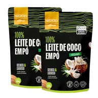 Kit 2 Leite de Coco em Pó 100% Puro Vegano Sem Lactose 454g - imagem 1