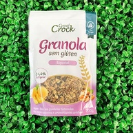 Kit 4 Granolas de Aveia Sem Glúten Leve Croc: Tradicional, Light, Coco e Amêndoas, Zero Açúcar - imagem 2