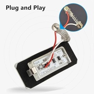 Ilumine seu Mini Cooper R56-R59 com Luzes LED de Placa Yankok 6000K Can-bus Sem Erros - imagem 5