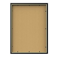 Moldura 84x119cm A0 Preta com Fundo – Sem Vidro | Madeira Reflorestada - imagem 3