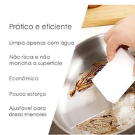 Kit com 15 Esponjas Mágica de Melamina Premium - Limpeza Profunda Sem Riscar - imagem 5