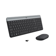 Combo Teclado e Mouse sem fio Logitech MK470 com Design Slim, Digitação e Clique Silencioso, Mouse Ambidestro, Conexão USB e Pilhas Inclusas - Grafite - imagem 1
