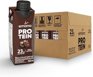 Emana Protein Bebida Proteica Sabor Cacau Sem açúcar - 12 Unidades de 250ml - imagem 1
