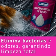 Percarbonato de Sódio 1kg - Puro, Sem Cloro, Tira Manchas e Limpa com Segurança e Sustentabilidade - imagem 3