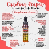 Molho De Pimenta Carolina Reaper Original Sem Glúten 15 Ml - imagem 3