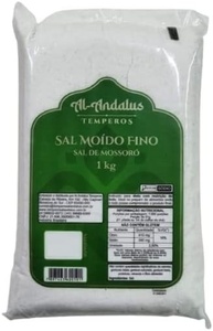 Sal Marinho de Mossoró Sem Iodo Al Andalus 1kg - imagem 1