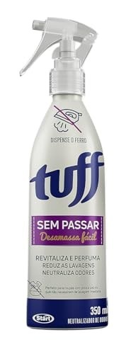 TUFF SEM PASSAR Spray 350ml - Desamassa Roupas em Segundos sem Ferro - imagem 2