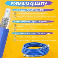 Mangueira de Spray de Tinta Sem Ar 1,2m - Alta Pressão 3300 PSI | Universal para Pulverizadores - imagem 4