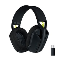 Headset Gamer Sem Fio Logitech G435 LIGHTSPEED, Conexão USB e Bluetooth, Design Leve e Confortável, Microfone Embutido, Bateria de até 18h - Compatível com Dolby Atmos, PC, PS4, PS5, Mobile – Preto - imagem 1