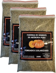Farinha De Semente De Abóbora Solarizada 750g 100% Pura Natural Sem Glúten Low Carb - imagem 1