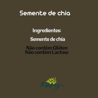 Chia- semente importada preta - 250g | Kippys Natural - imagem 3