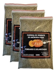 Farinha De Semente De Abóbora Solarizada 750g 100% Pura Natural Sem Glúten Low Carb - imagem 2
