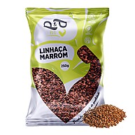 Semente de Linhaça Marrom 250g: Benefícios para Saúde e Emagrecimento - imagem 1