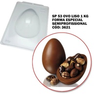 Forma Ovo de Páscoa 1kg BWB: Semiprofissional! - imagem 2