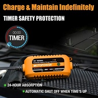 Motopewer Carregador Automático 12V 1000mA: Bateria Sempre Nova! - imagem 5