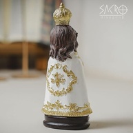 Nossa Senhora de Nazaré Baby 13cm em Resina Importada - Imagem Sagrada com Pintura Manual - imagem 5