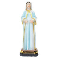 Nossa Senhora Grávida 12.5cm - Escultura em Resina com Detalhes Intricados - imagem 1
