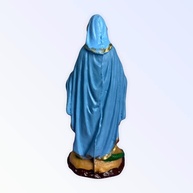 Imagem de Nossa Senhora das Graças em Resina - 7,5cm - Decoração Católica Elegante - imagem 4