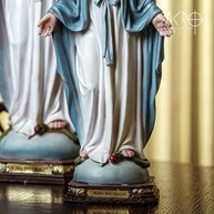 Imagem Nossa Senhora Das Graças em Resina 30cm - Decoração Sagrada com Detalhes Exclusivos - imagem 5