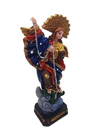 Estátua de Nossa Senhora do Apocalipse em Resina - 20 cm | Decoração Sagrada com Detalhes Finos - imagem 4