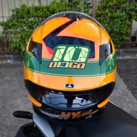 Capacete MT Targo S Ayrton Senna Brasil Tributo - Edição Limitada Diogo Moreira - imagem 5