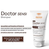 Darrow Doctar Sensi Shampoo 120ml – Alívio Imediato para Couro Cabeludo Sensível - imagem 2