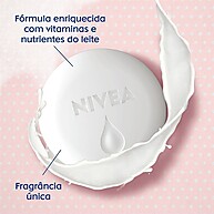 Nivea Pure Milk: Kit 6 Sabonetes para Pele Sensível - imagem 2