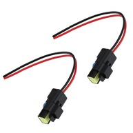 Conector Plug Sensor Temperatura 2 Pinos Peugeot 107-407 - Kit 2 Peças - imagem 1