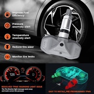 Sensor TPMS 13598772 GM 315MHz: Pressão Perfeita para Buick, Chevy, Cadillac e GMC - imagem 4