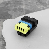 Conector Sensor Bomba Combustível 4 Pinos com Terminais 8201348602 - Compatível Renault, Citroen, Peugeot e MINI - imagem 5