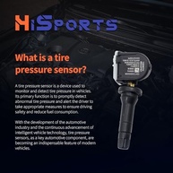 Sensor TPMS HiSport 433Mhz: Monitoramento Inteligente de Pressão para Buick, Cadillac, Chevy e GMC - imagem 5