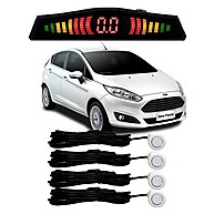 Sensor Ré New Fiesta TDS Branco: Segurança e Precisão em Estacionar - imagem 1