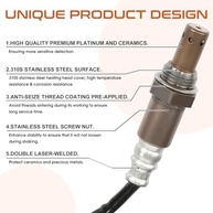 Sensor de Oxigênio O2 Upstream 234-9041 para Toyota Camry, Highlander, Rav4, Solara e Lexus RX350, ES350 - imagem 5