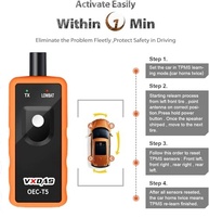 VXDAS TPMS Relearn Tool for GM Tire Sensor TPMS Reset Tool Tire Pressure Monitor System Ferramenta de ativação OEC-T5 para veículos GM Buick/Chevy/Cadillac Series 2023 Edition - imagem 5