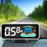 ELS-NU Kit 8 Sensores Estacionamento Radar Ré Parktronic Cinza - Segurança e Facilidade ao Estacionar - imagem 4