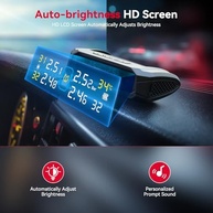 Andeman TPMS RV: Monitor de Pressão e Temperatura de Pneu com Carregamento Solar e USB - 4 Sensores - imagem 5